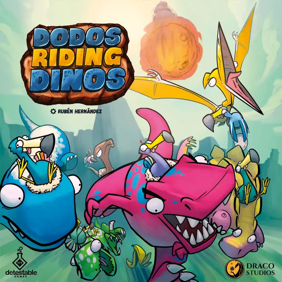 Dodos Riding Dinosaurs (EN) - Draco Studio - Board Games