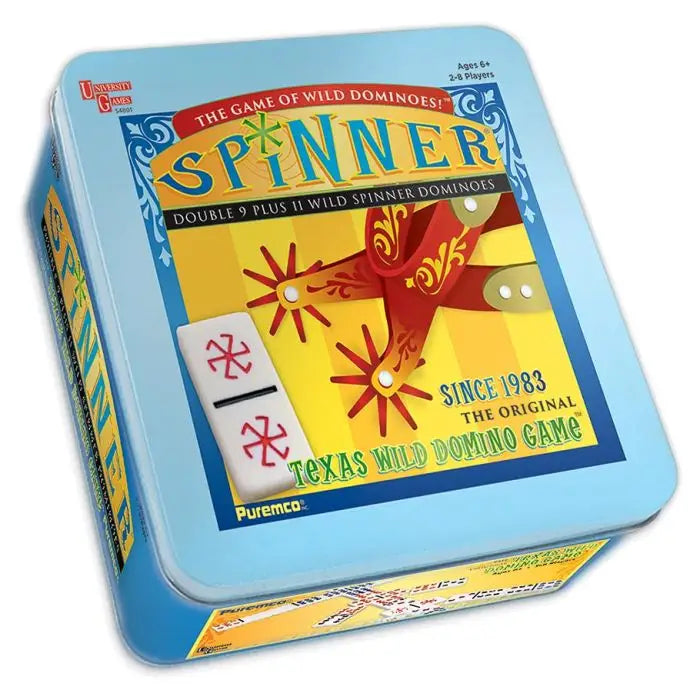 Dominoes: Spinner Double 9 (EN) - University Games - Board Games