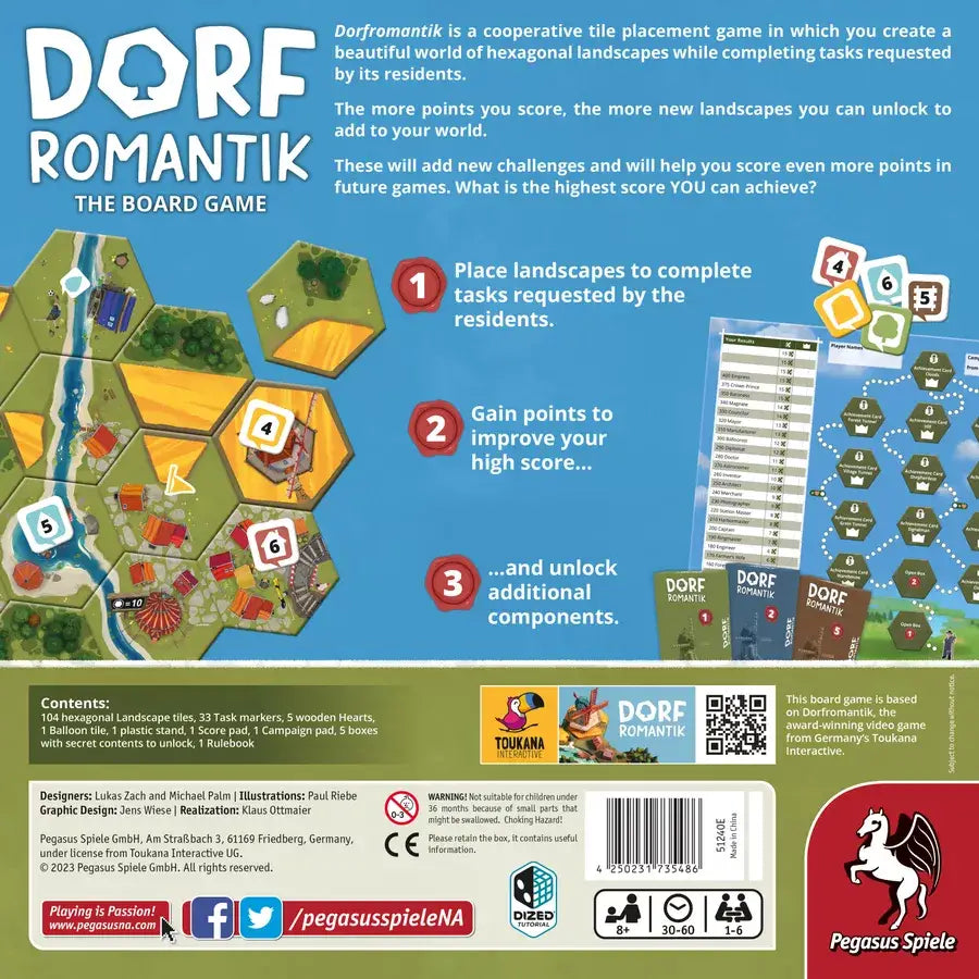 Dorfromantik (EN) - Pegasus Spiele