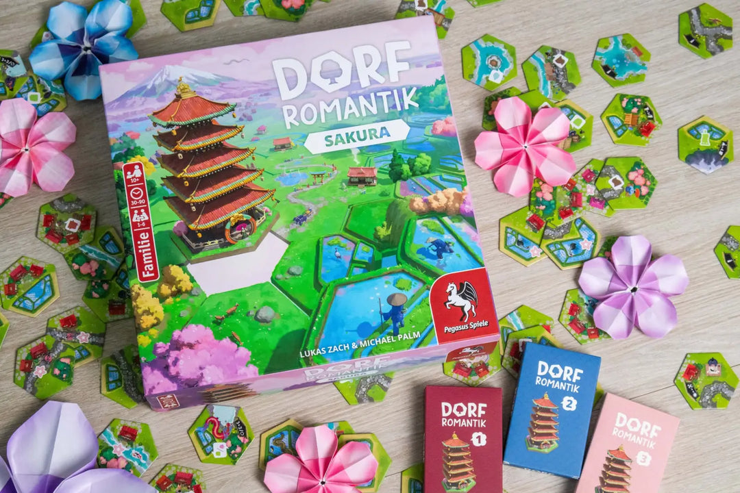 Dorfromantik: Sakura (DE) - Pegasus Spiele - Board Games