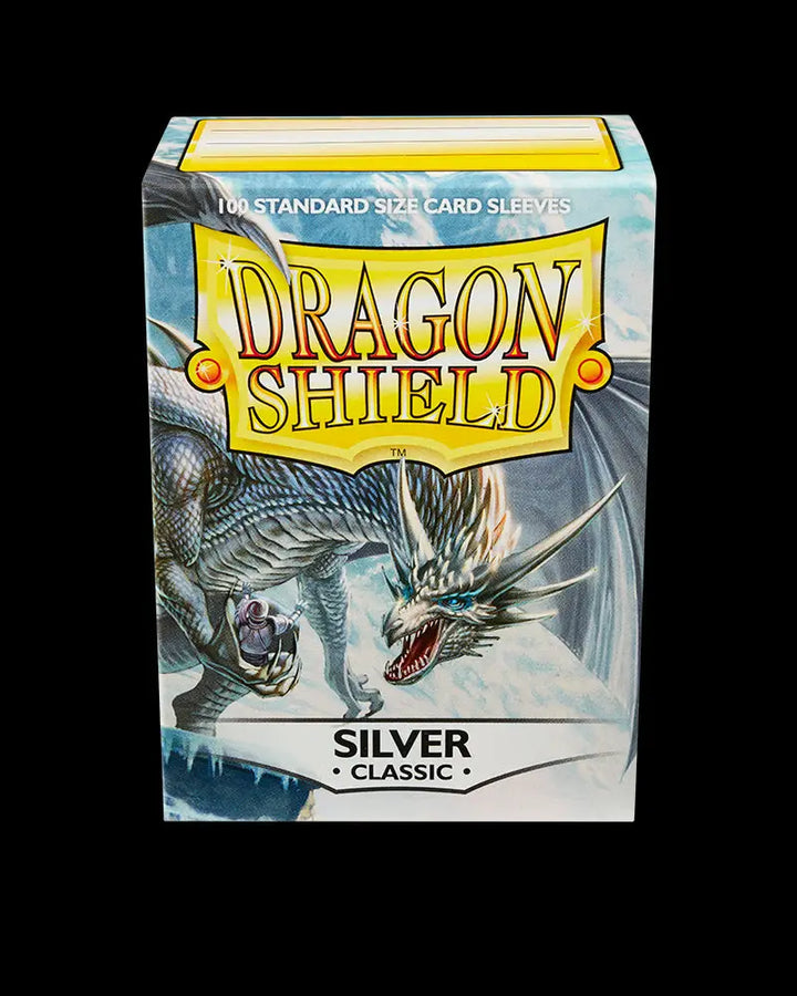 Dragon Shield Classic 100 (Silver) - Arcane Tinmen - Accessories