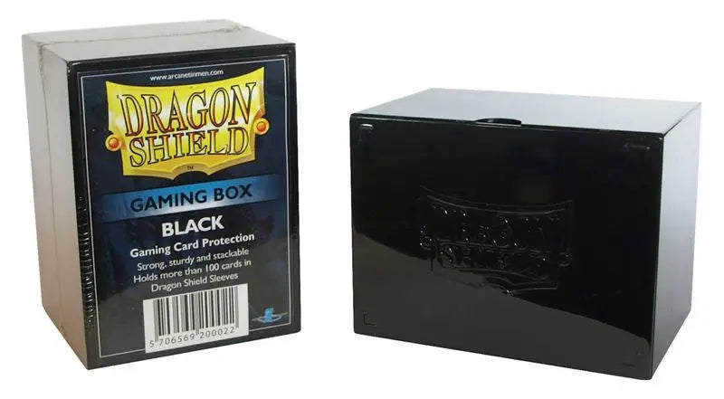 Dragon Shield Gaming Box (Black) - Arcane Tinmen - Accessories