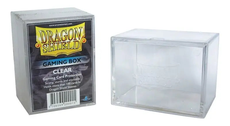 Dragon Shield Gaming Box (Clear) - Arcane Tinmen - Accessories