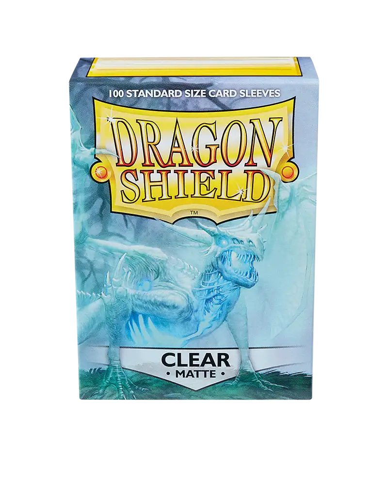 Dragon Shield Matte Clear Display (10 packs) - Arcane Tinmen - Accessories