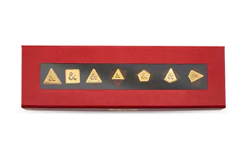 Dugeons & Dragons RPG: 50th Anniversary - Heavy Metal Dice Set - Ultra Pro - Accessories