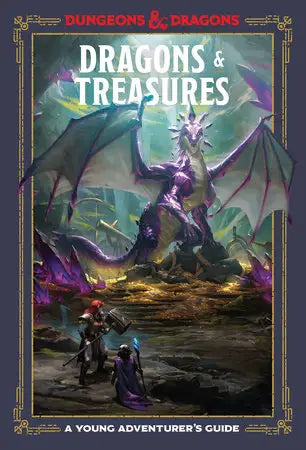 Dungeons and Dragons: A Young Adventurers Guide - Dragons & Treasures - Hard Cover (EN) - Random House - RolePlaying