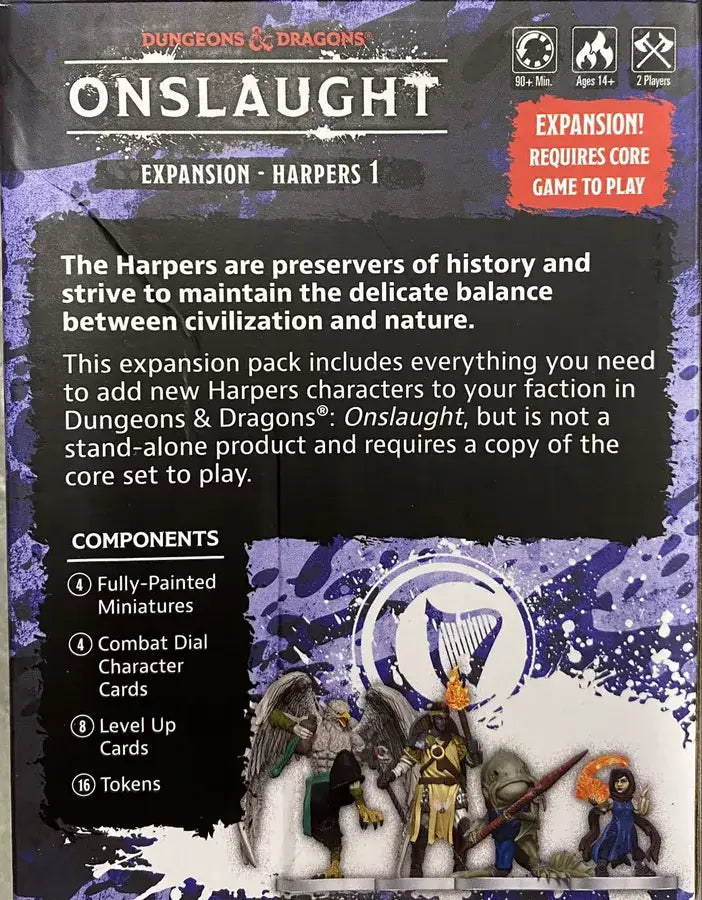 Dungeons & Dragons: Onslaught - Harpers 1 (EN) - WizKids - Board Games