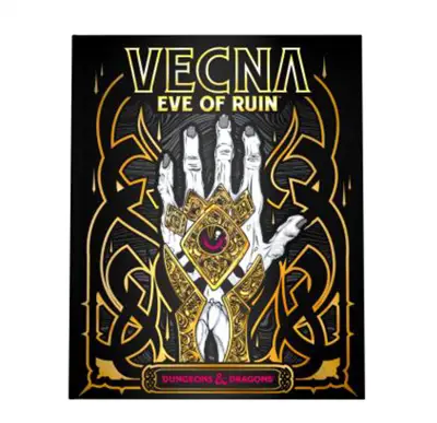 Dungeons & Dragons RPG: Vecna Eve of Ruin - Alternate Cover (EN) - Wizards of the Coast - Roleplaying Games