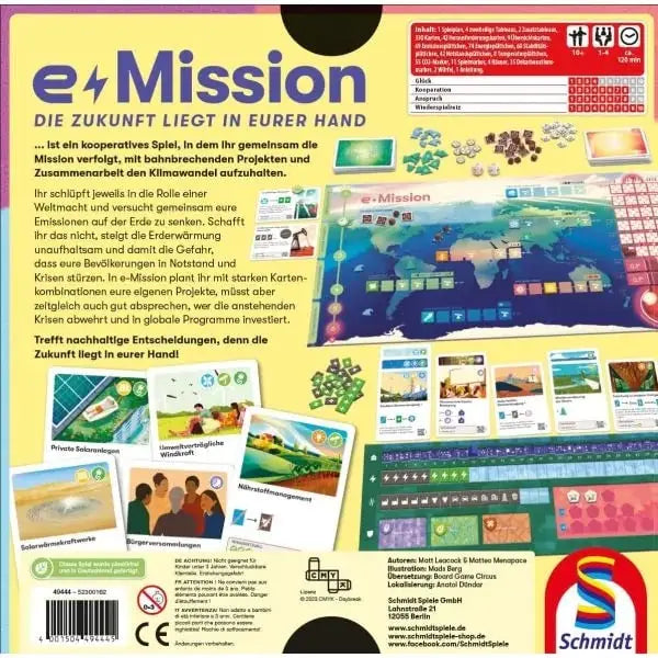 e-Mission (DE) - Schmidt Spiele - Board Games