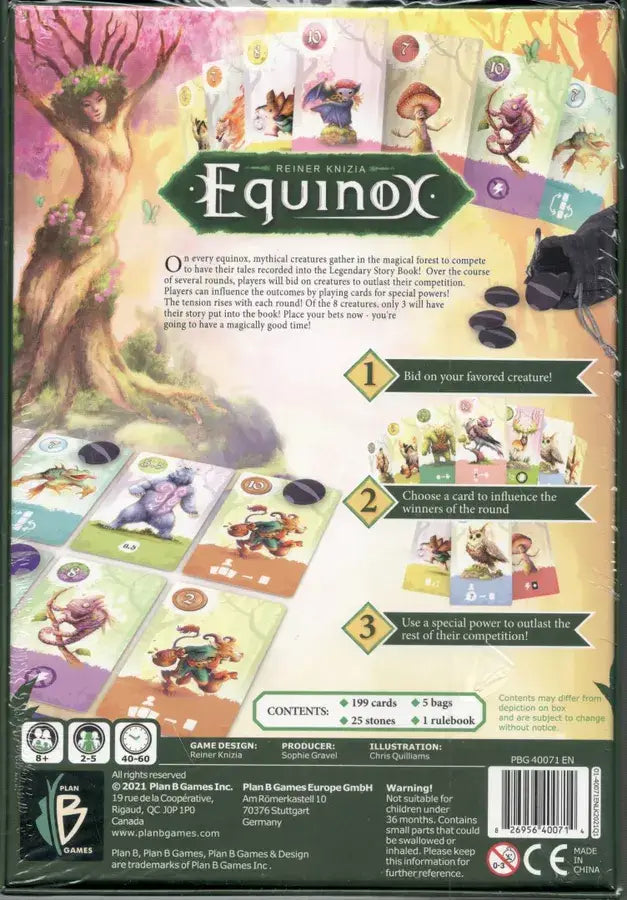 Equinox - Green Box (EN) - Plan B Games - Board Games