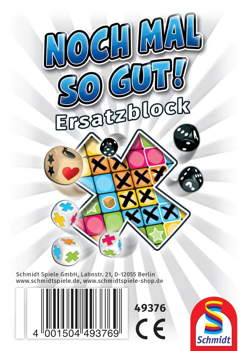 Ersatzblock zu Noch mal so gut! (DE) - Schmidt Spiele - Board Games