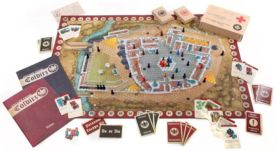 Escape from Colditz: 75th Anniversary Edition (EN) - Osprey Games