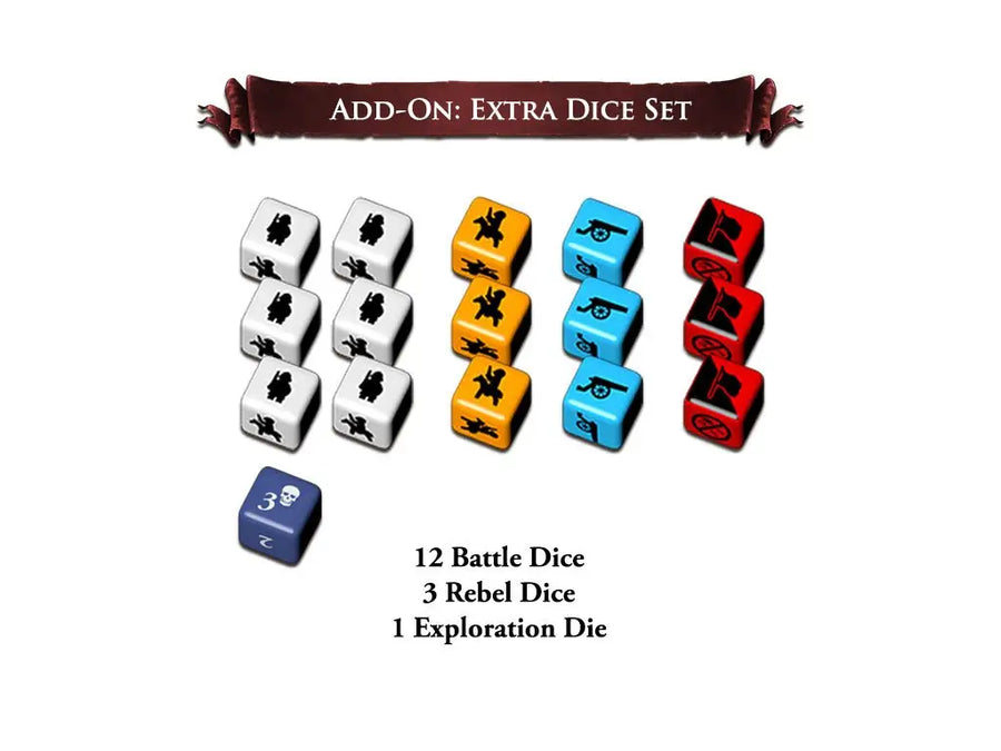 Europa Universalis: The Price of Power - Extra Dice Set - Aegir Games - Accessories