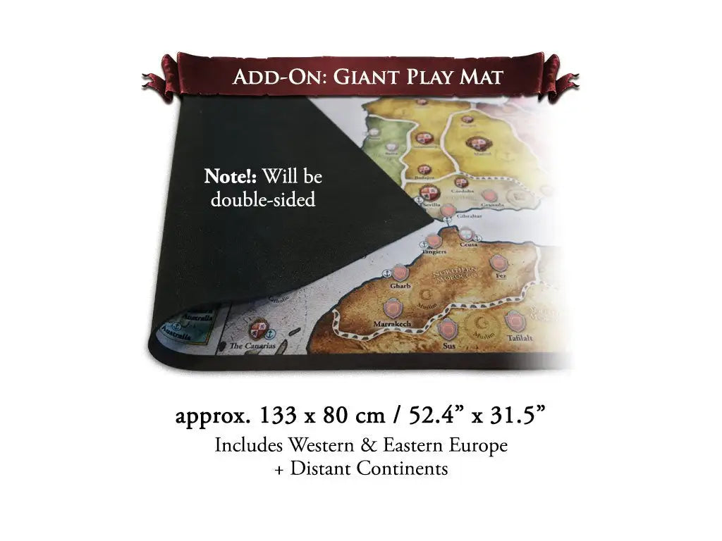 Europa Universalis: The Price of Power - Giant Play Mat - Aegir Games - Accessories