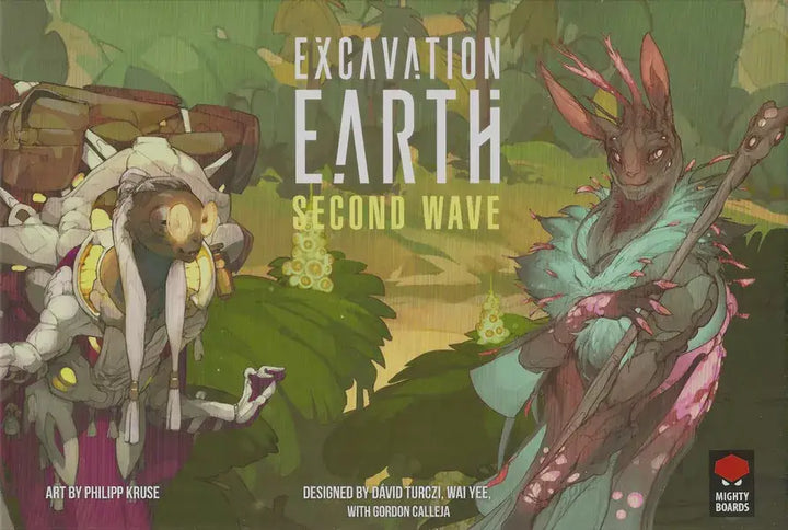 Excavation Earth Kickstarter Edition All-in Bundle (EN) - Mighty Boards - Board Games