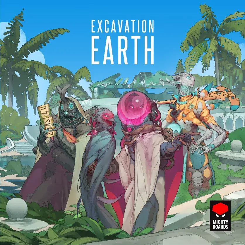 Excavation Earth Kickstarter Edition All-in Bundle (EN) - Mighty Boards - Board Games