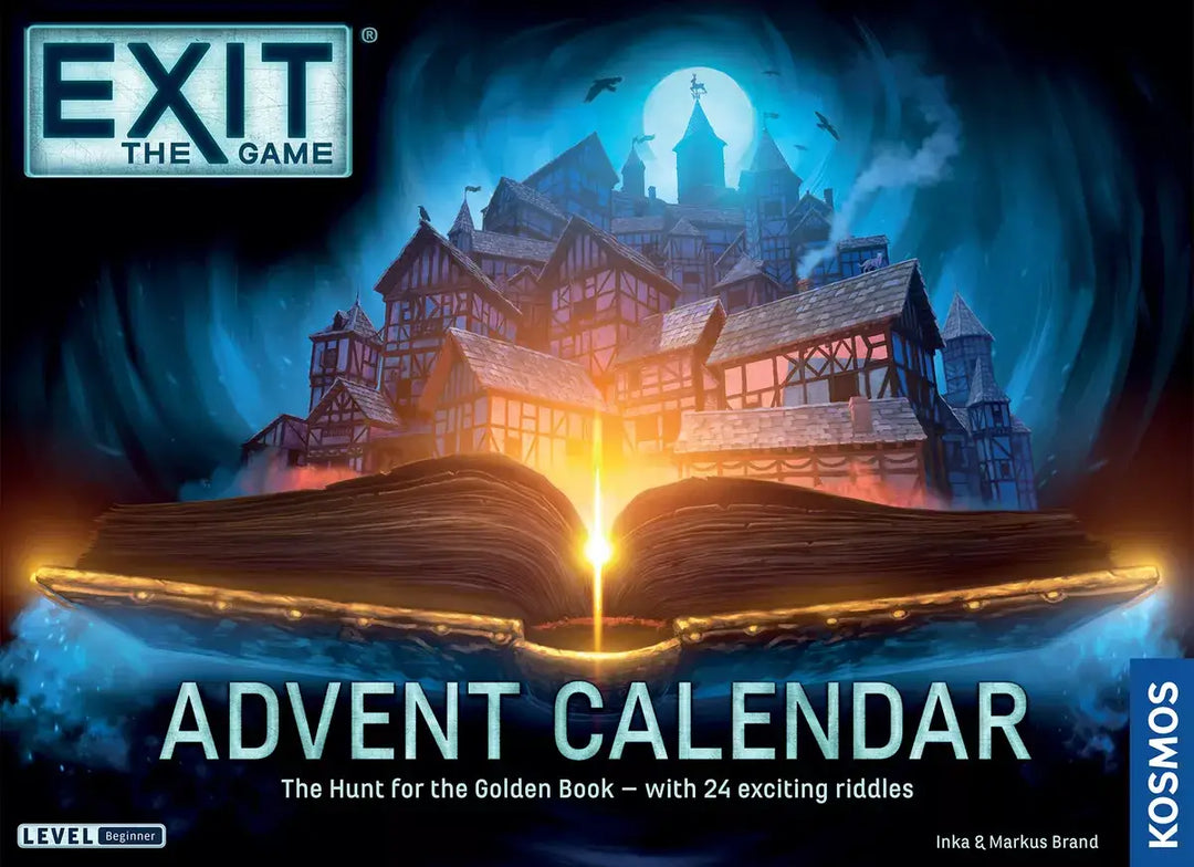 Exit: Advent Calendar - The Hunt for the Golden Book (EN) - Kosmos - Board Games