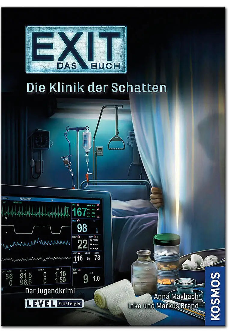 Exit: Das Buch - Die Klinik der Schatten (DE) - Kosmos - Board Games