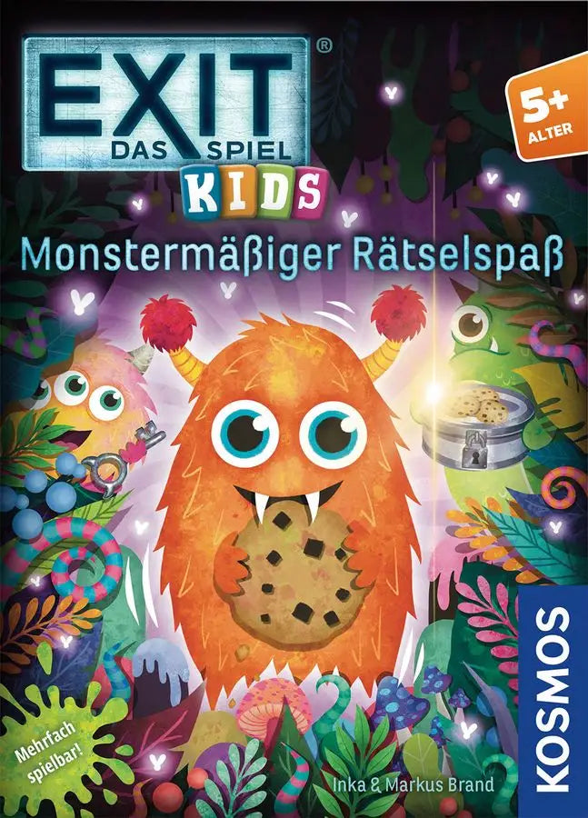 Exit: Kids - Monstermäßiger Rätselspaß (DE) - Kosmos - Board Games