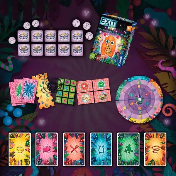 Exit: Kids - Riddles in Monsterville (EN) - Kosmos - Board Games