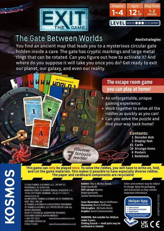 Exit: The Gate Between the Worlds (EN) - Kosmos - Board Games