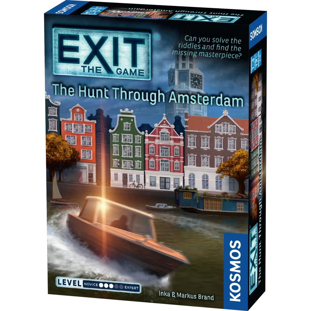 Exit: The Hunt Through Amsterdam (EN) - Kosmos - Board Games