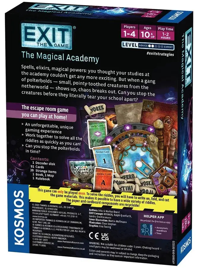 Exit: The Magical Academy (EN) - Kosmos - Board Games