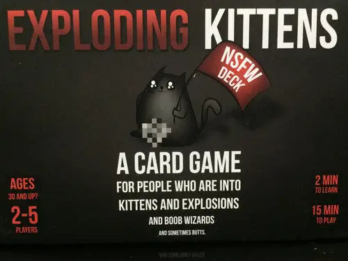 Exploding Kittens NSFW (EN) - Exploding Kittens - Board Games