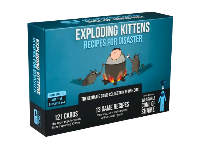 Exploding Kittens: Recipes for Disaster (EN) - Exploding Kittens - Board Games