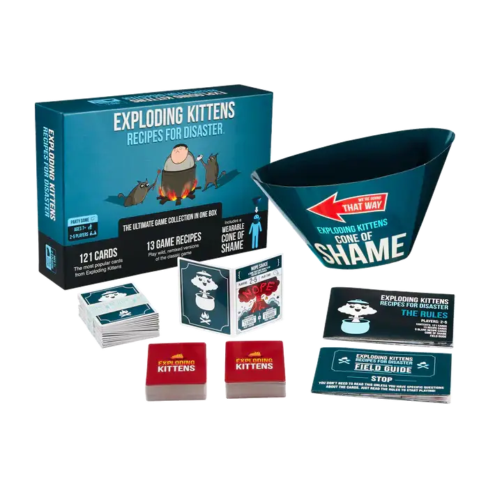 Exploding Kittens: Recipes for Disaster (EN) - Exploding Kittens - Board Games