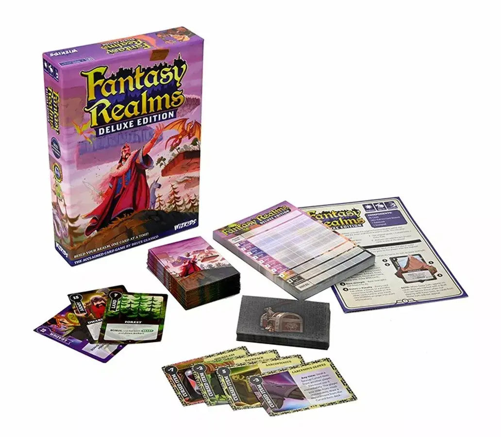 Fantasy Realms: Deluxe Edition (EN) - WizKids - Board Games