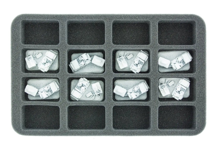 Feldherr: Flames of War 16 Medium Bases (35 mm Half-Size) - Feldherr - Accessories