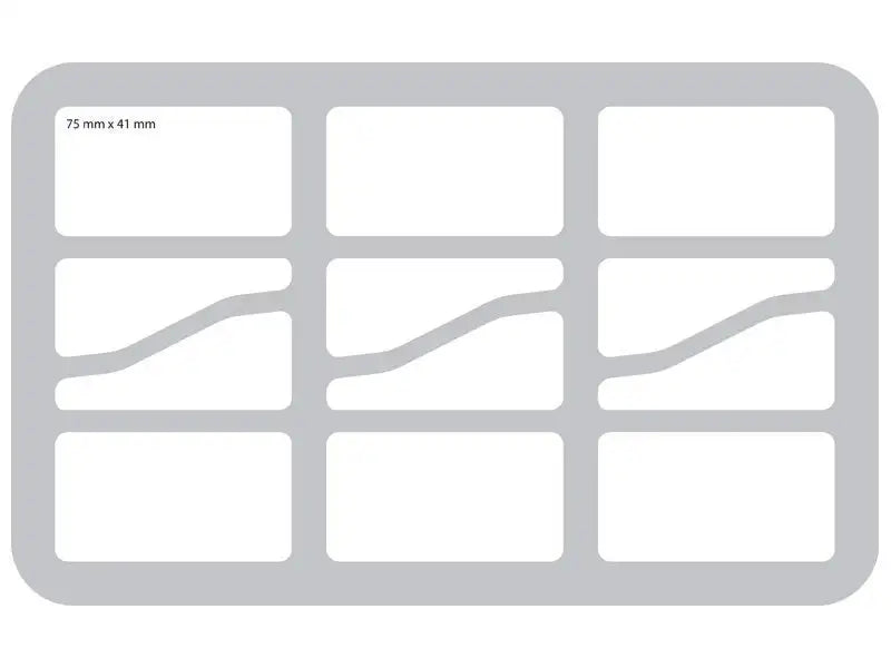 Feldherr: Foam Tray with 12 Slots (50 mm Half-Size) - Feldherr - Accessories