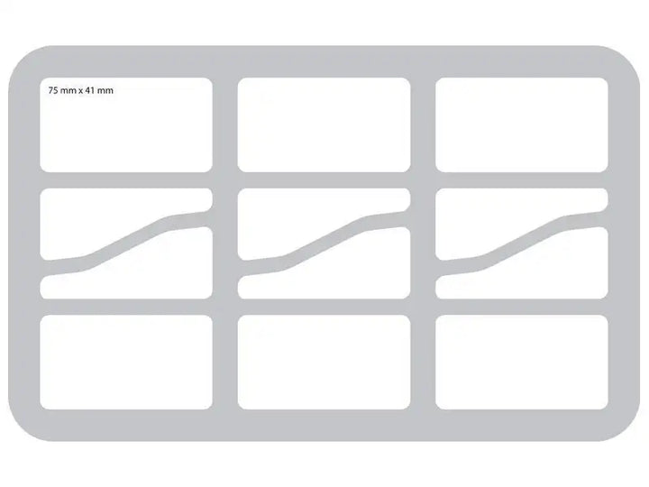 Feldherr: Foam Tray with 12 Slots (50 mm Half-Size) - Feldherr - Accessories