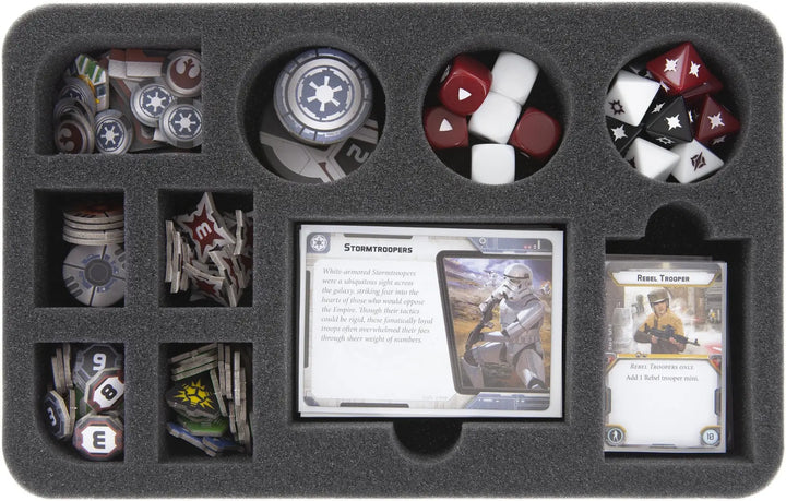 Feldherr: Star Wars Legion Dials Tokens & Accessories (45 mm Half-Size) - Feldherr - Accessories