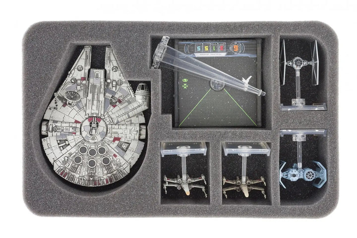 Feldherr: Star Wars X-Wing Millennium Falcon (50 mm Half-Size) - Feldherr - Accessories