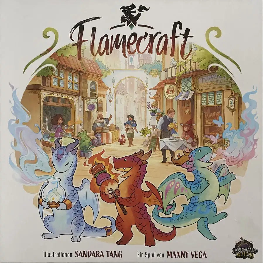 Flamecraft (DE) - Cardboard Alchemy - Board Games