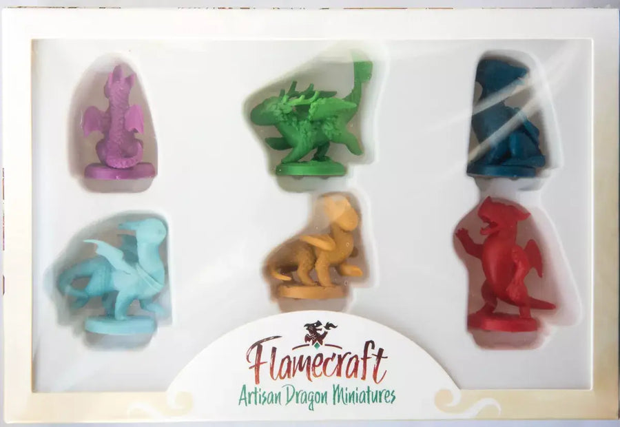 Flamecraft: Dragon Miniatures - Lucky Duck Games - Board Games