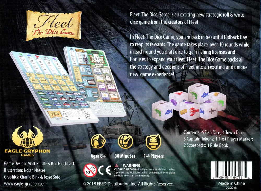 Fleet: The Dice Game (DE) - Skellig Games