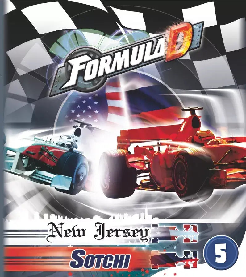 Formula D: New Jersey & Sotchi (EN) - Asmodee - Board Games