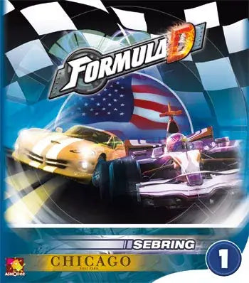 Formula D: Sebring & Chicago (EN) - Asmodee - Board Games