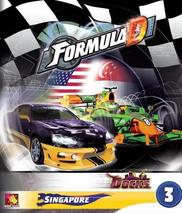 Formula D: Singapore & The Docks (EN) - Asmodee - Board Games