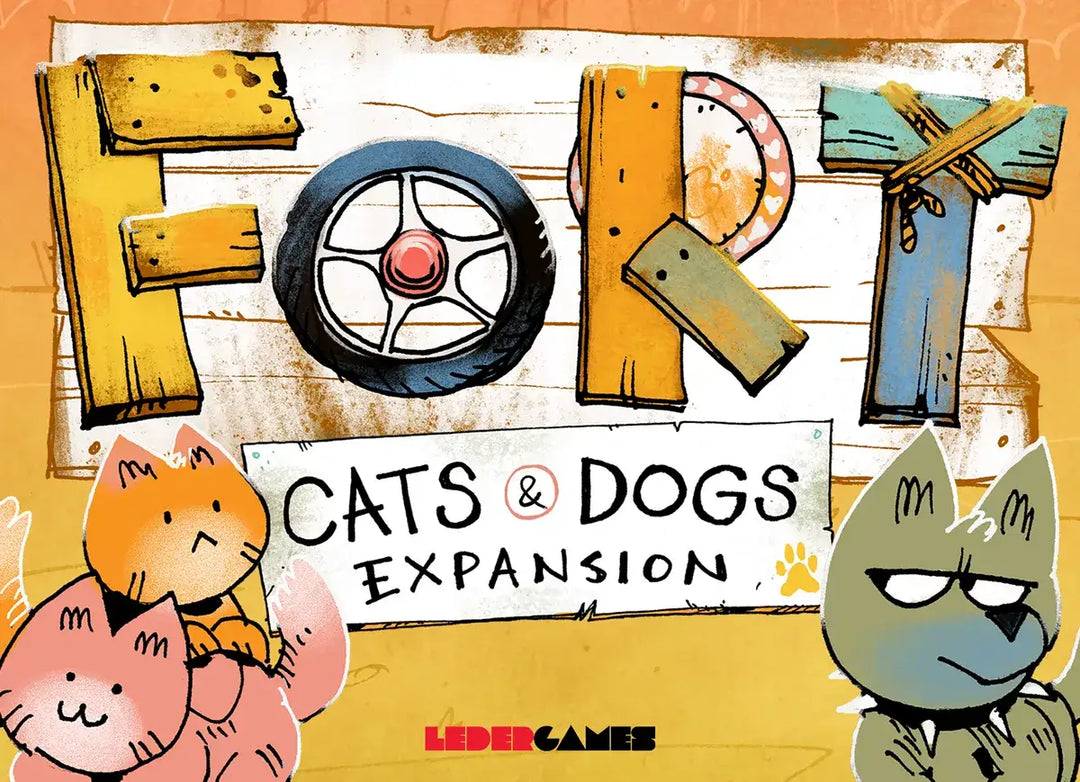 Fort: Cats & Dogs (EN) - Leder Games - Board Games