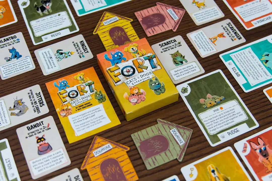 Fort: Cats & Dogs (EN) - Leder Games - Board Games