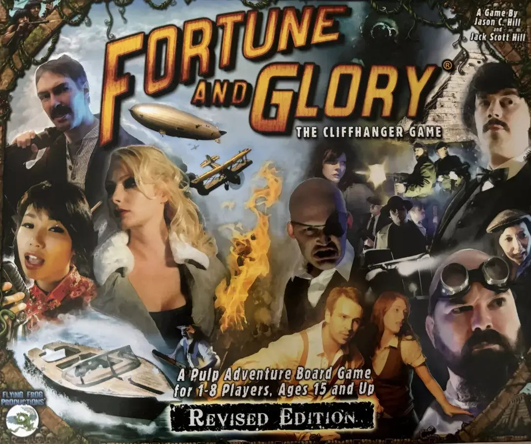 Fortune and Glory: The Cliffhanger Game - Revised Edition (EN) - Flying Frog Productions - Board Games