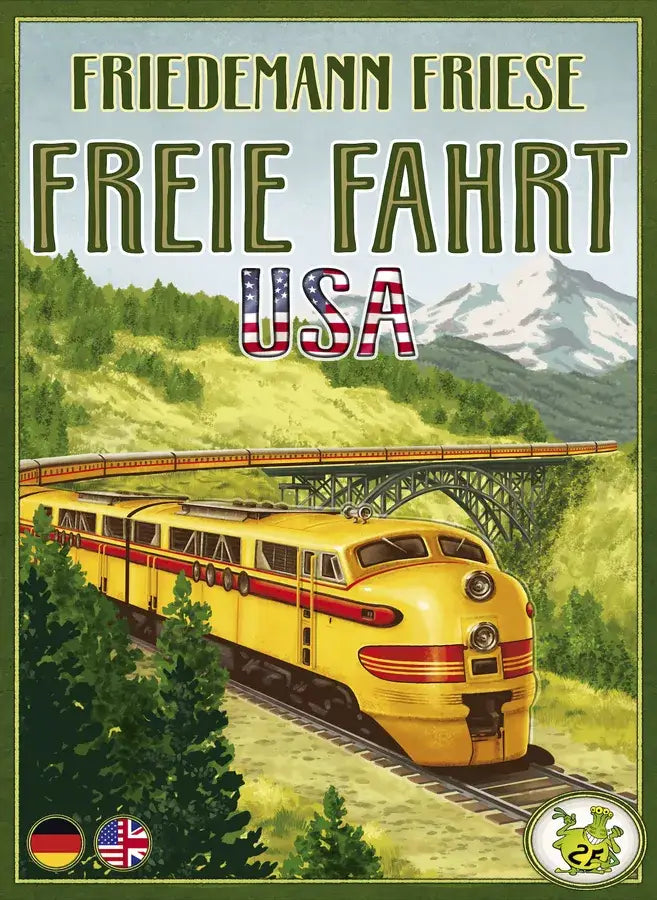 Freie Fahrt: USA (DE/EN) - 2F-Spiele - Board Games