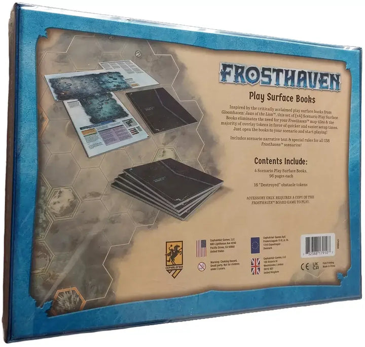 Frosthaven: Play Surface Books (EN) - Cephalofair Games - Board Games