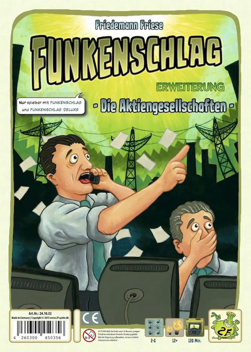 Funkenschlag: Die Aktiengesellschaften (DE) - 2F-Spiele - Board Games