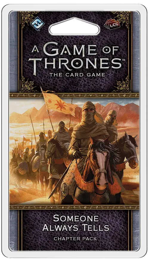 Game of Thrones: Someone always tells (EN) - Fantasy Flight Games - Card Games