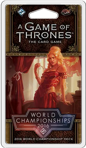 Game of Thrones: World Champion Ship 2016 Deck (EN) - Fantasy Flight Games - Card Games